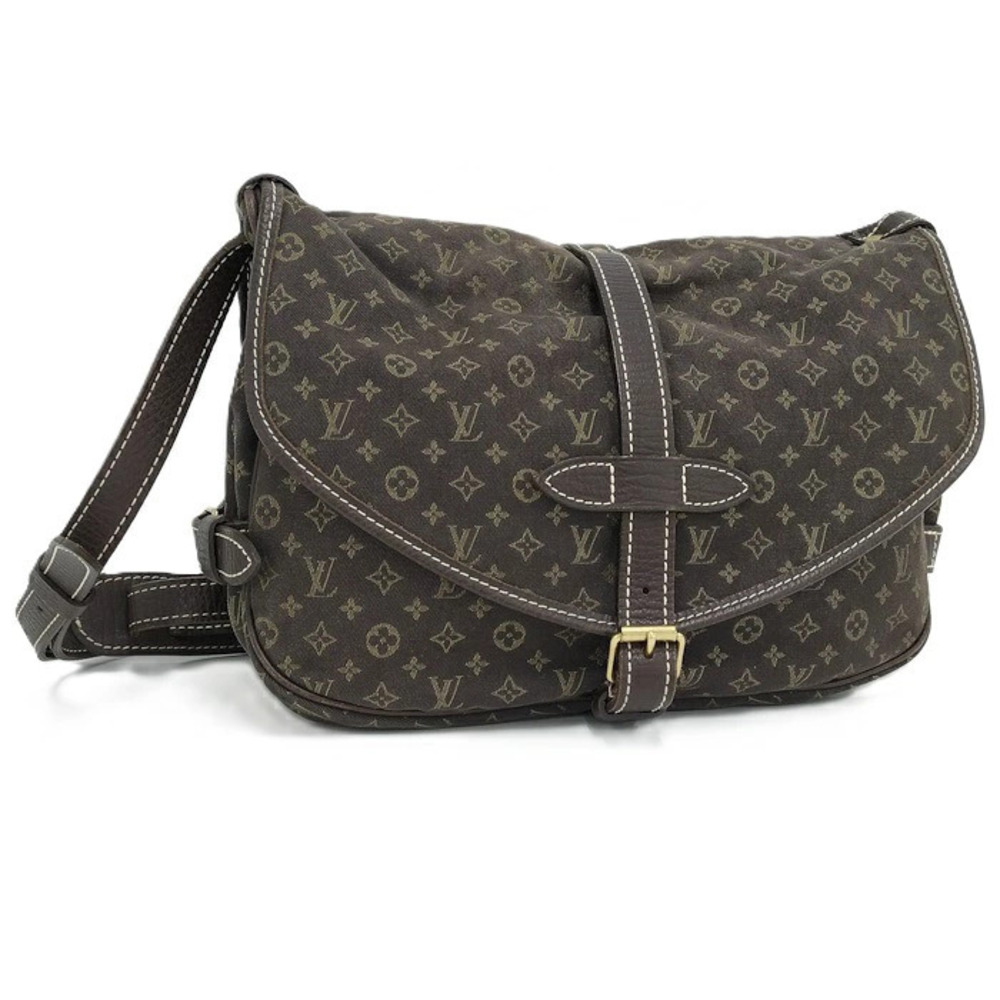 Louis Vuitton Shoulder Bag Saumur Monogram Lin